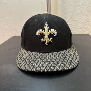 NWOT New Era 59Fifty New Orleans Saints Fitted Hat